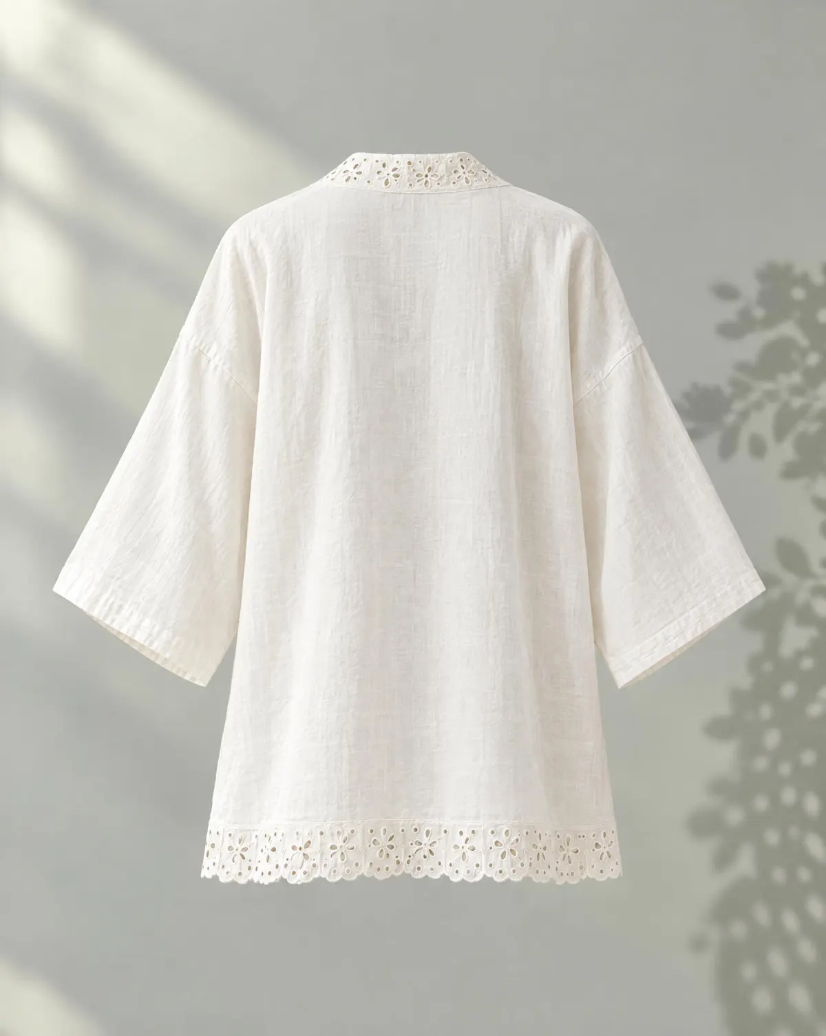 Arbor Open Layer in white, back view
